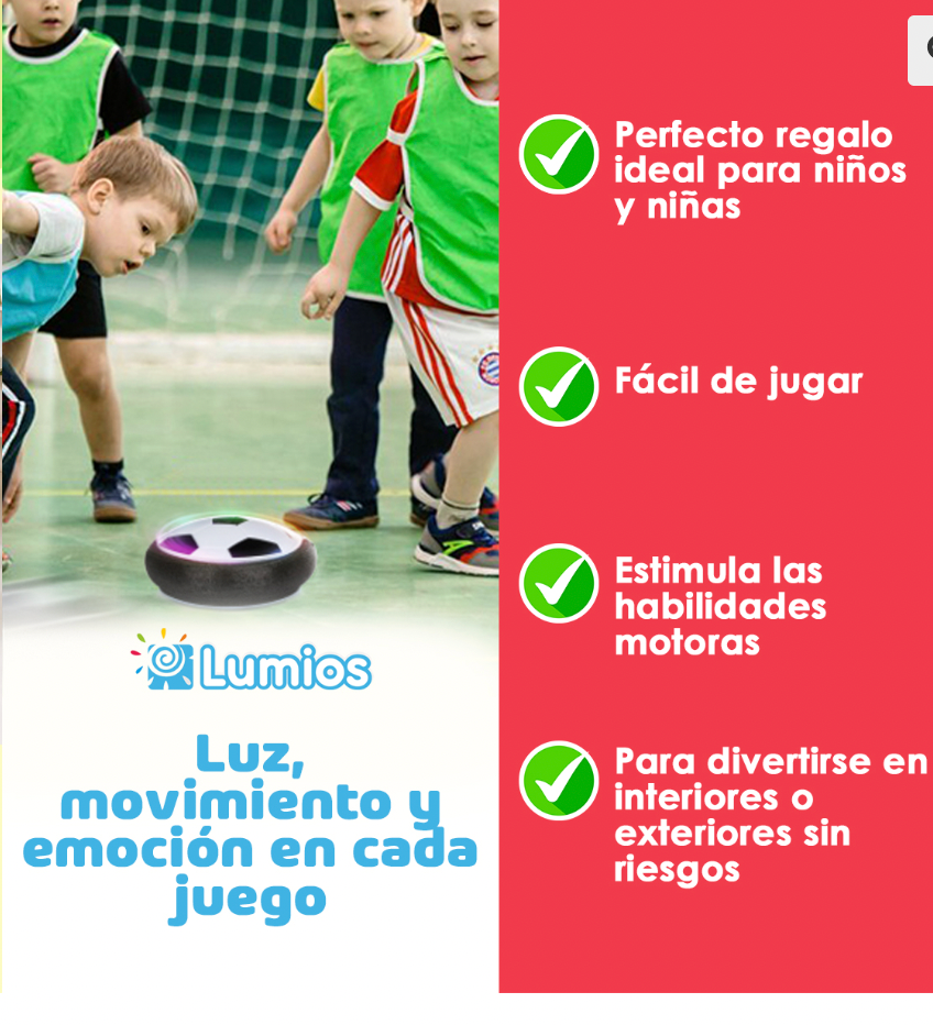 PELOTA FLOTANTE DE LUMIOS®
