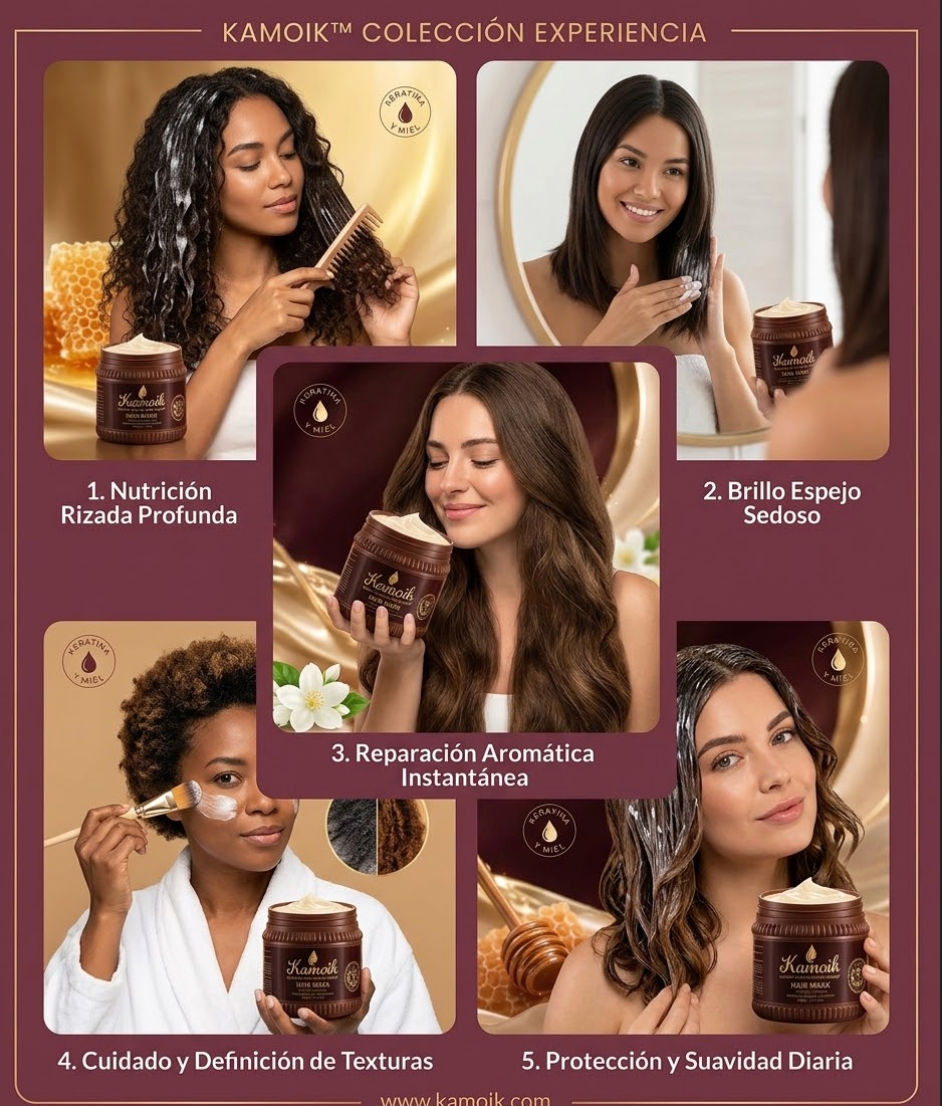 Kamoik La mascarilla que necesita tu cabello 💇♀️