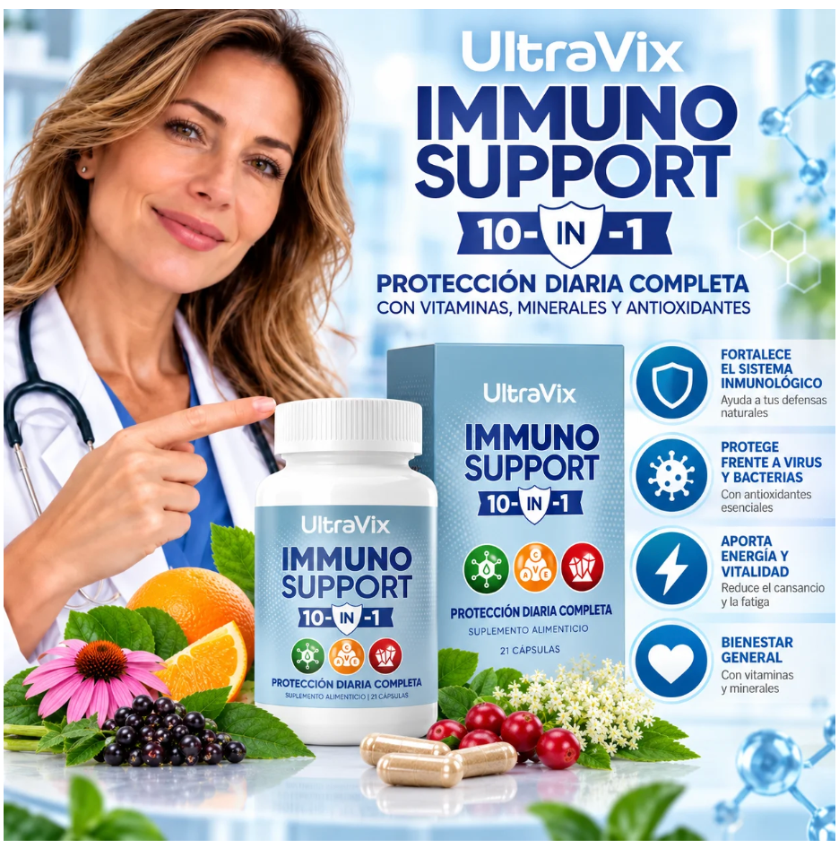 Inmuno support👩🏻⚕️✅ VUELVE A SENTIRTE DE 25 AÑOS DESDE EL PRIMER USO