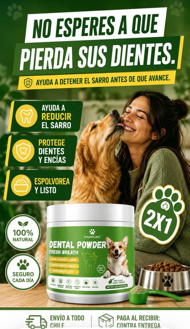 Vetriuntrix™ | Ayuda a Reducir el Sarro Antes de que Dañe sus Dientes (PROMO 2x1)