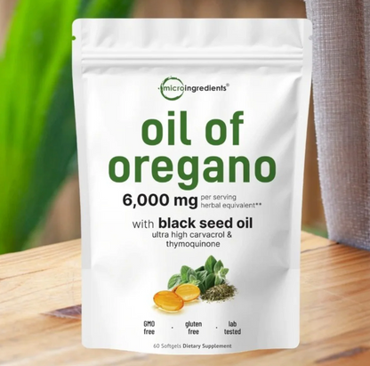 Aceite de Orégano y Semilla Negra - 😱AUMENTA TUS DEFENSAS EN SEGUNDOS😱