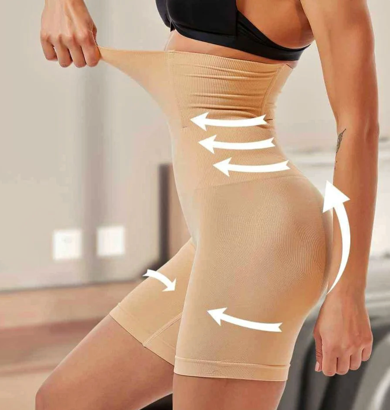 Pantalones cortos de ropa interior para adelgazar levantadores de glúteos