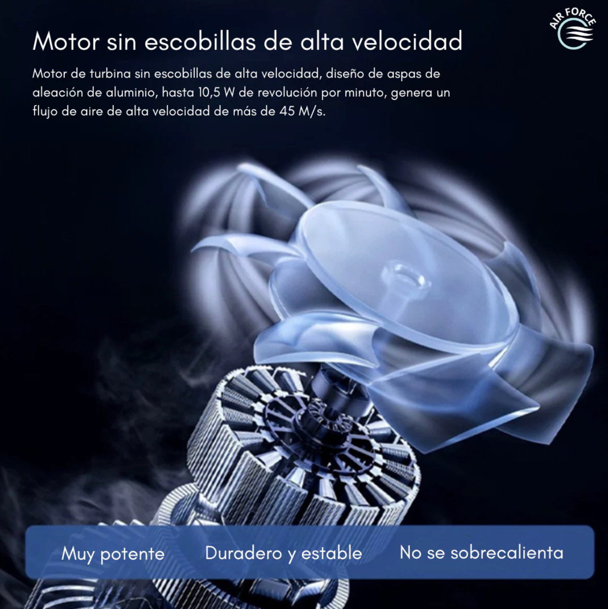 Soplador Inalámbrico Air Force