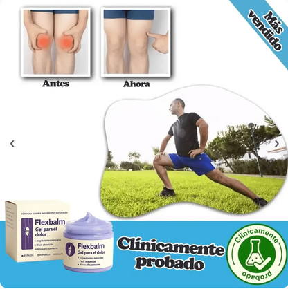 Flexbalm | Alivia el dolor de rodilla y espalda en 15 minutos OFERTA 2X1 ✅