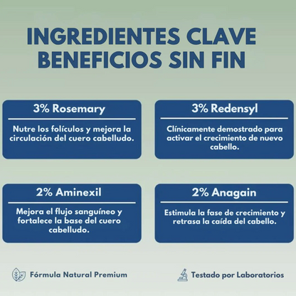 3X1 ✅Serum Roll-On para el Crecimiento Capilar - Reverse