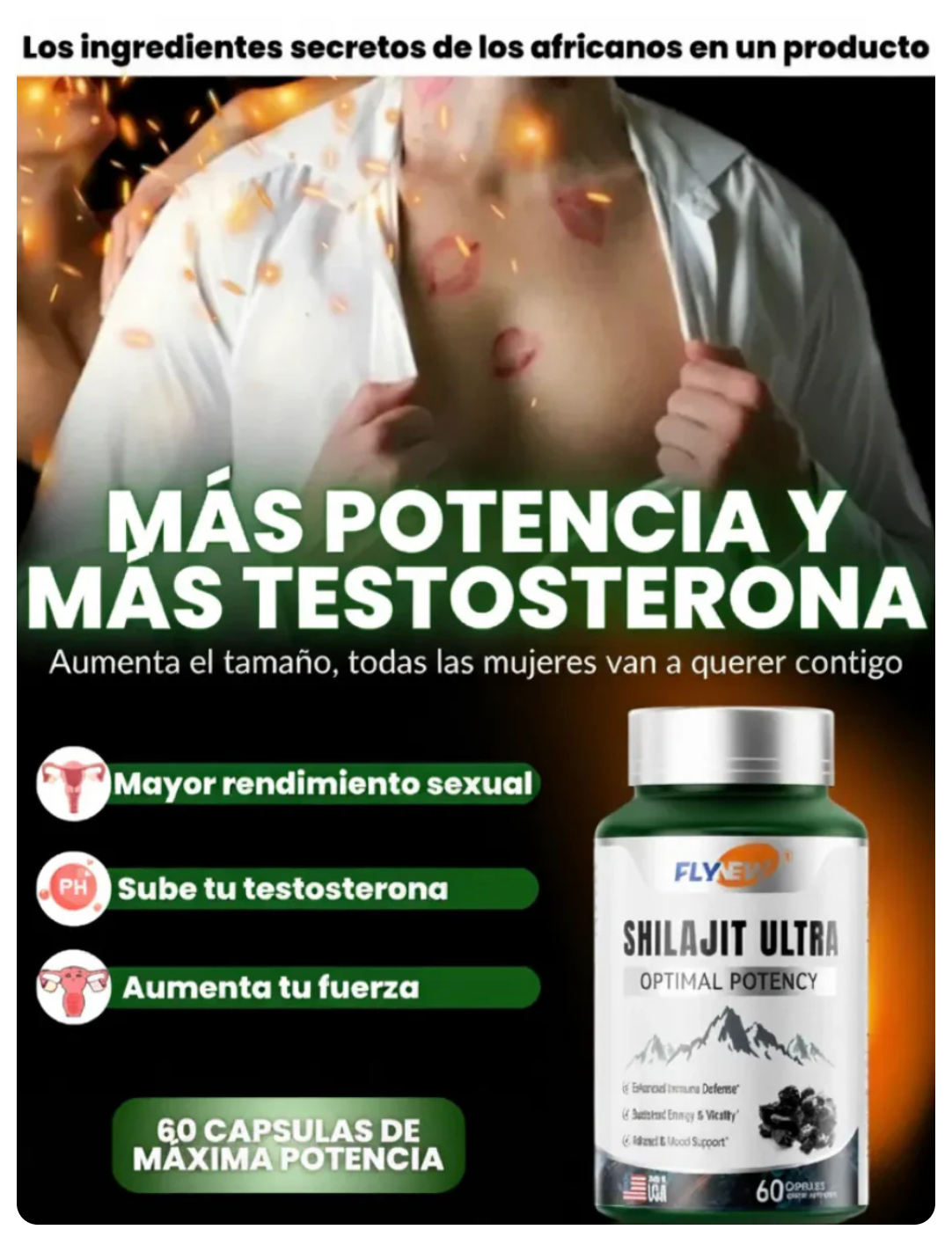 Shilajit Ultra - Recupera tu Potencia Natural - OFERTA 2X1