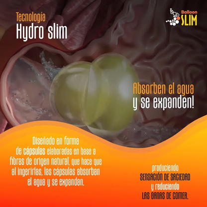Pierde peso sin riesgos ni cirugías con Balloon SLIM™ OFERTA 2X1