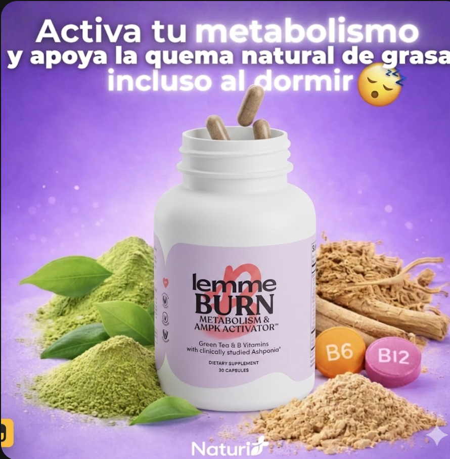 Lemme Burn® | Activador Metabolismo + AMPK PAGA 1 Y LLEVA EL 2DO GRATIS 🔥