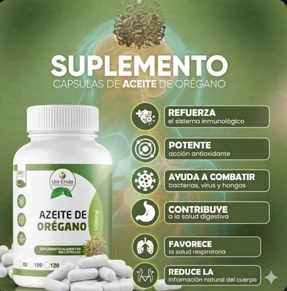ACEITE DE OREGANO EN CAPSULAS 💊