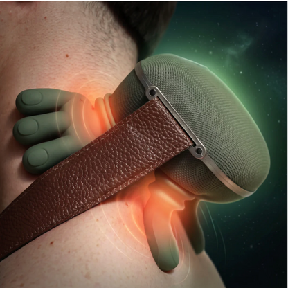 Masajeador Shiatsu MitaLabs · Amasado Tipo Manos + Calor · Alivio de Cuello, Hombros y Espalda