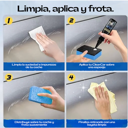 ClearCar | Crema restauradora de arañazos y pulidora