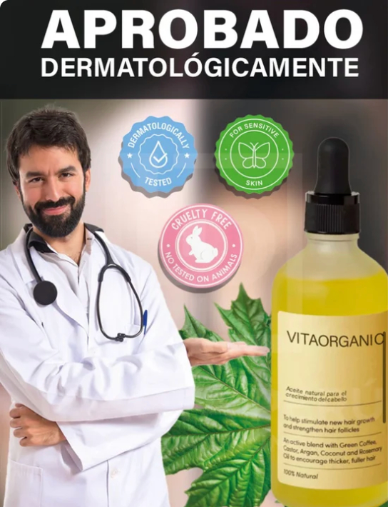 VITAORGANIC SERUM CAPILAR OFERTA 2X1 🔥 ✅