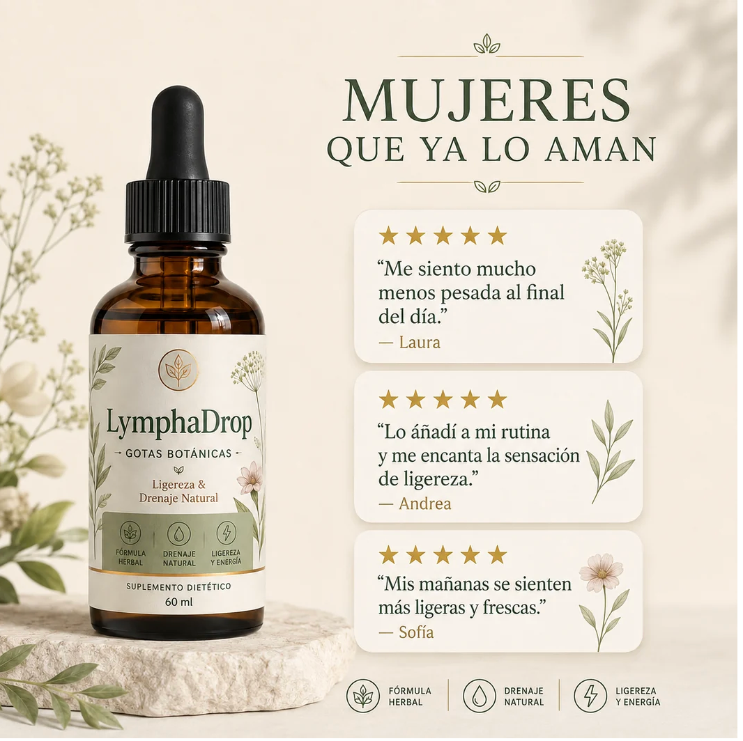 LymphaDrop™ - Gotas para el drenaje linfatico - OFERTA 2x1