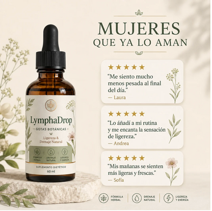 LymphaDrop™ - Gotas para el drenaje linfatico - OFERTA 2x1