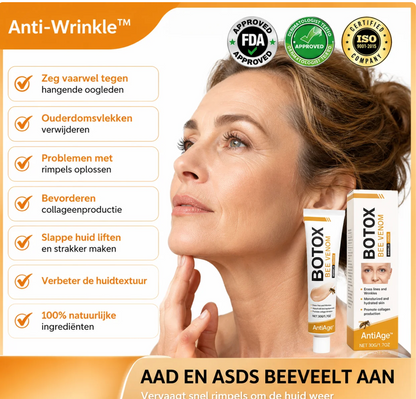 Crema Antiarrugas™ | Crema Antiarrugas con Botox