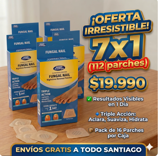 Elimina la infección de tus uñas por el hongo, irregularidades, coloración amarillenta y fractura🔥