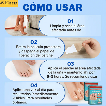 Elimina la infección de tus uñas por el hongo, irregularidades, coloración amarillenta y fractura🔥