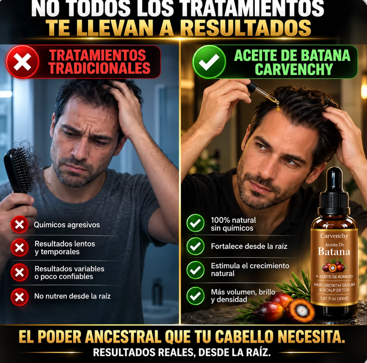 Carvenchy® | Aceite De Batana Refinado 100% Puro