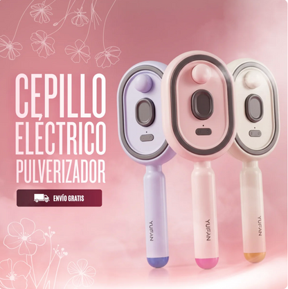 Cepillo Eléctrico Pulverizador para el Cabello - 😲50% DE DESCUENTO😲