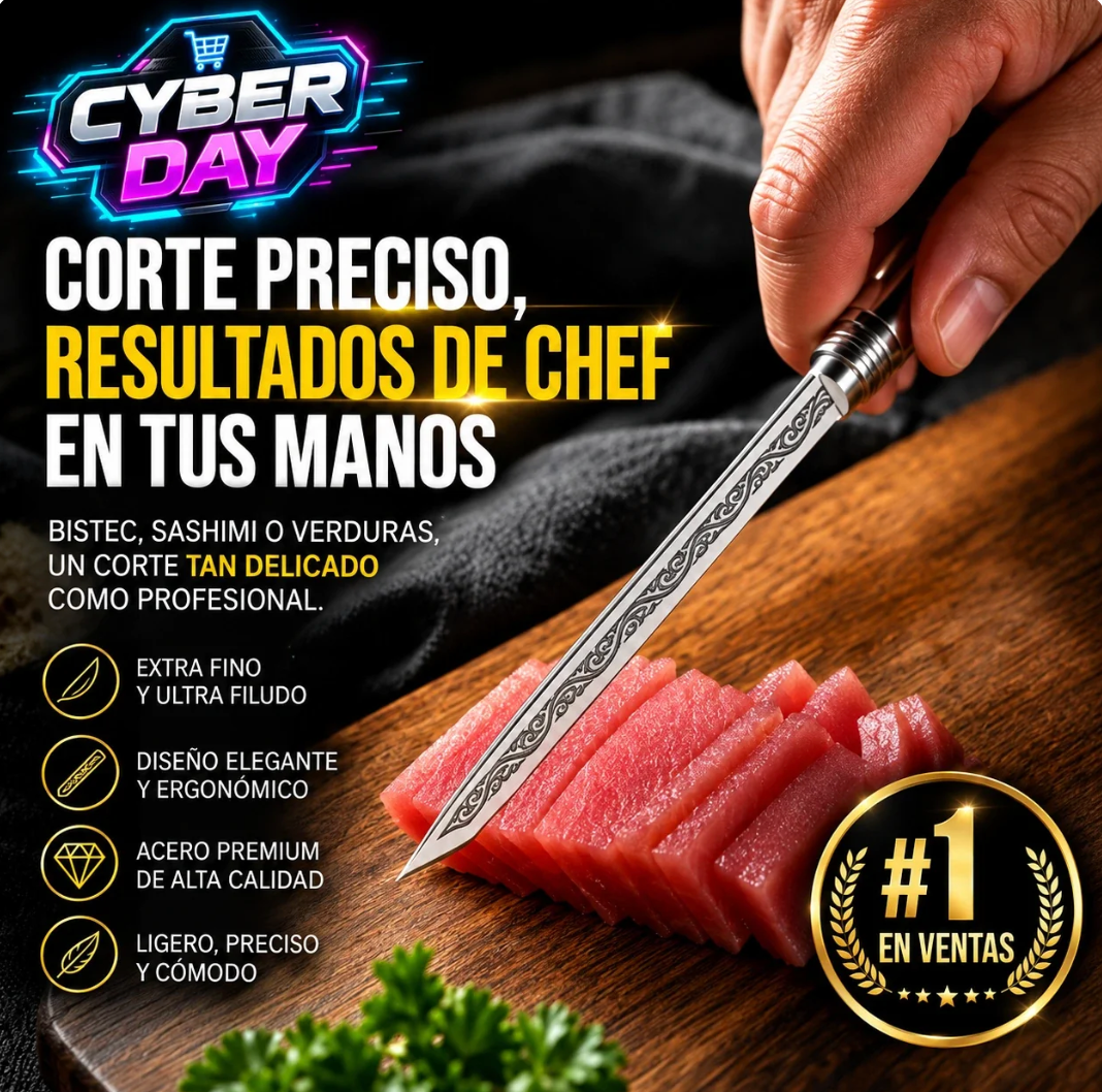 Katana Chef™ – Precisión Japonesa en Cada Corte