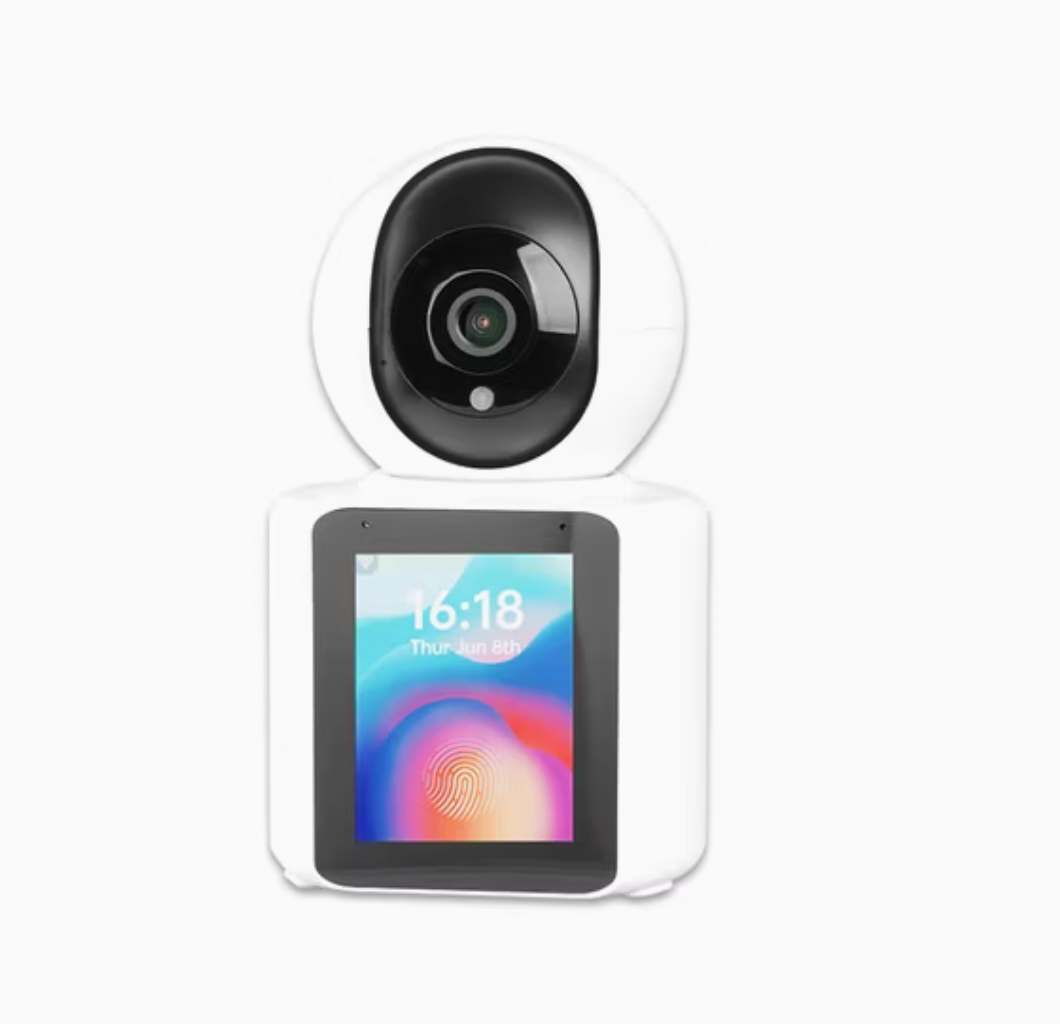 Cámara Wifi PTZ de 4MP y 2K, videollamada con pantalla IPS de 2,8 pulgadas, detección de sonido de llanto de bebé, cámara IP de seguridad, Monitor de bebé de 3MP iCSee