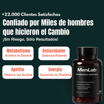 MenLab® - Recuperá un aspecto firme y masculino.