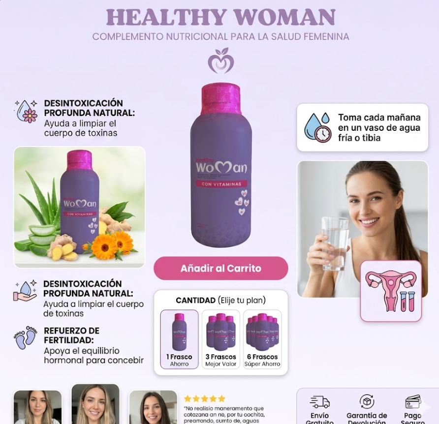 Healthy Woman Proteje tu cuerpo y fertilidad🤰🏼🌸