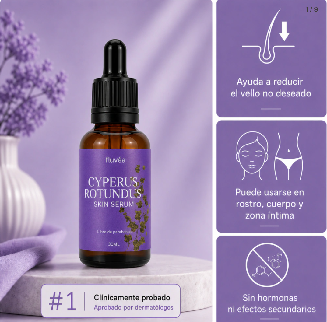 SERUM QUITA VELLOS El único sérum que debilita los folículos pilosos desde la primera semana