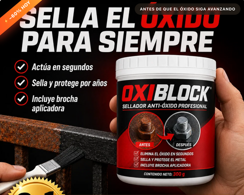 Sella el Óxido para Siempre + Envío Gratis