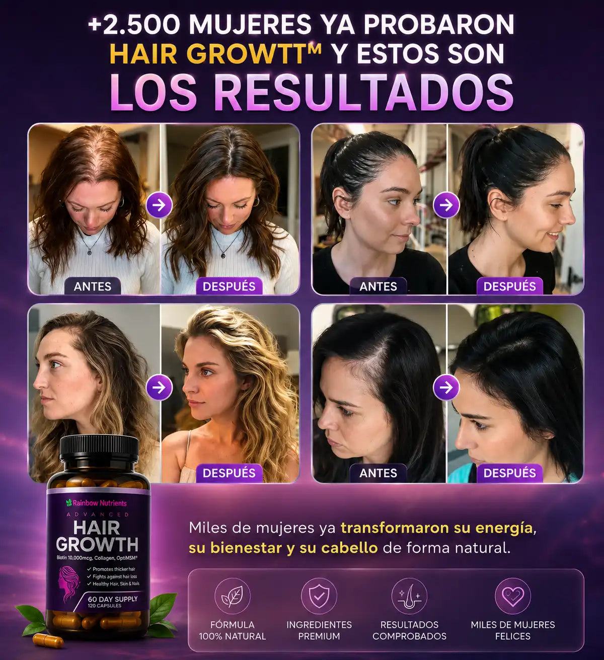 HAIR GROWTH OFERTA 2X1✅
