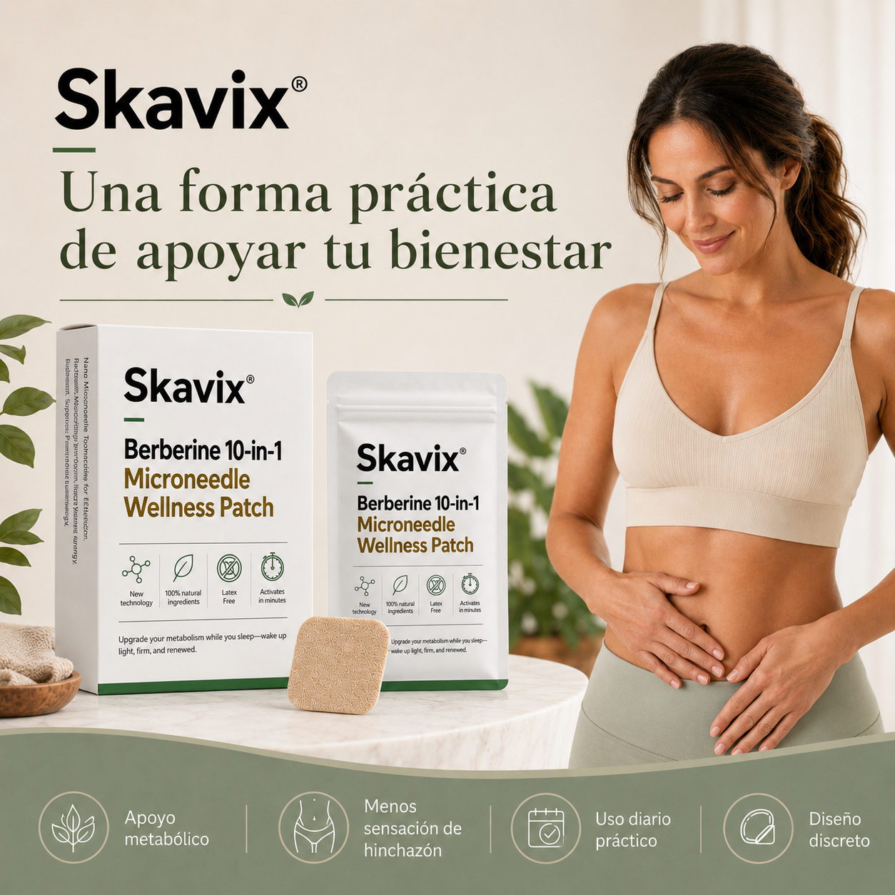 Metavelle™ – Parche Metabólico 10-en-1