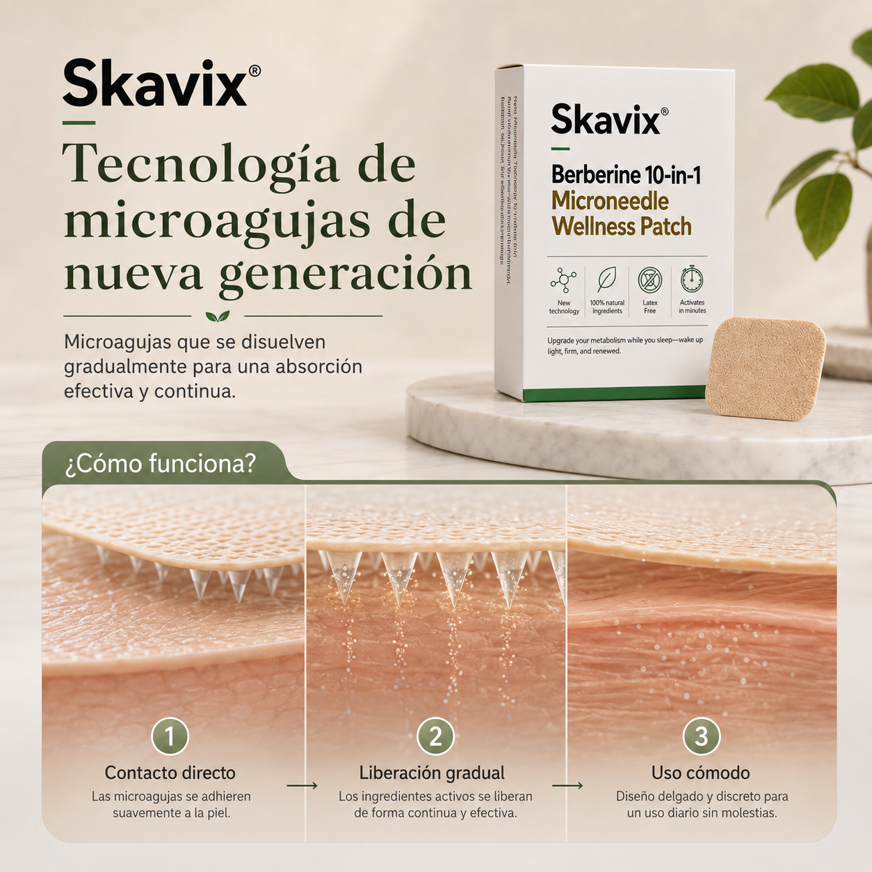 Metavelle™ – Parche Metabólico 10-en-1
