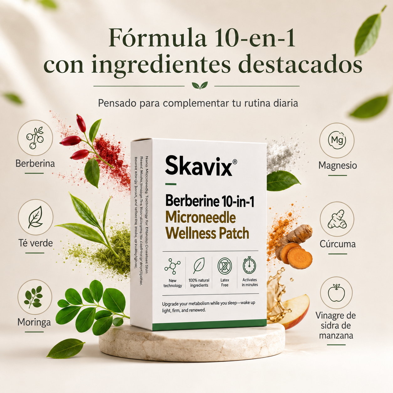 Metavelle™ – Parche Metabólico 10-en-1