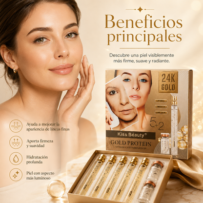 GoldLift™ – Hilos Faciales de Colágeno 24K ✨
