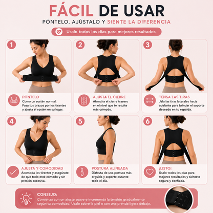 PostureLift™ | Sostén de Soporte Postural