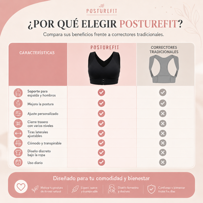 PostureLift™ | Sostén de Soporte Postural