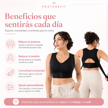 PostureLift™ | Sostén de Soporte Postural