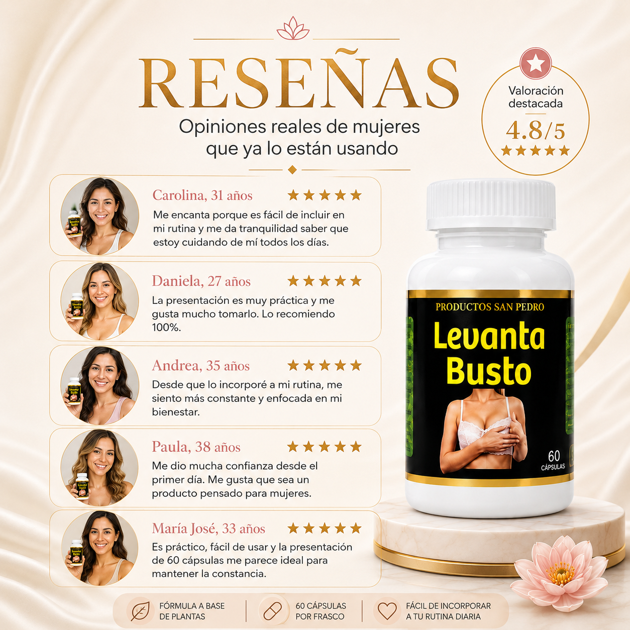 Bustelle™ - Fórmula de Cuidado Femenino TRATAMIENTO COMPLETO 🔥 😍