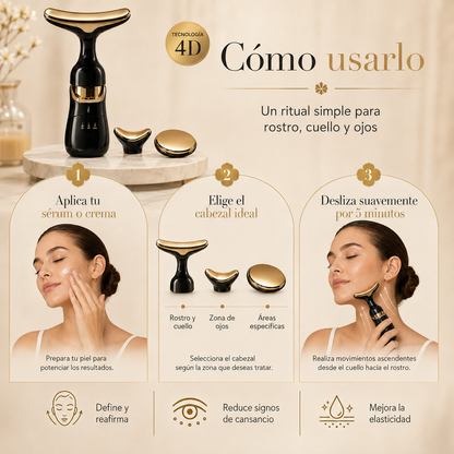 AuraLift™ 4D — más femenino y sofisticado.