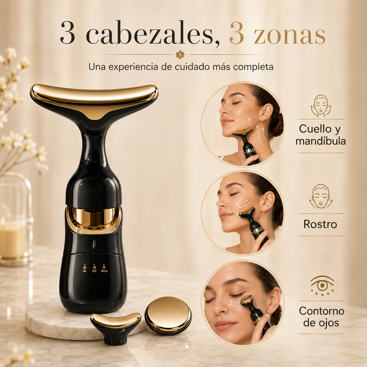 AuraLift™ 4D — más femenino y sofisticado.
