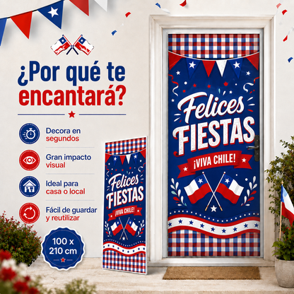 CubrePuerta Dieciochero™ – Celebra el 18 con estilo
