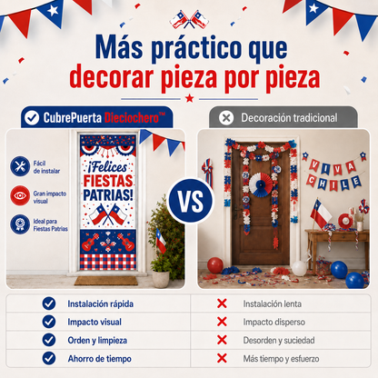 CubrePuerta Dieciochero™ – Celebra el 18 con estilo
