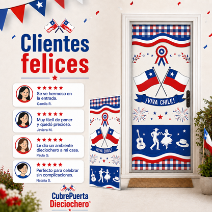 CubrePuerta Dieciochero™ – Celebra el 18 con estilo