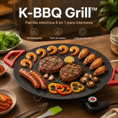 K-BBQ Grill™ - Cocina y parrilla en casa