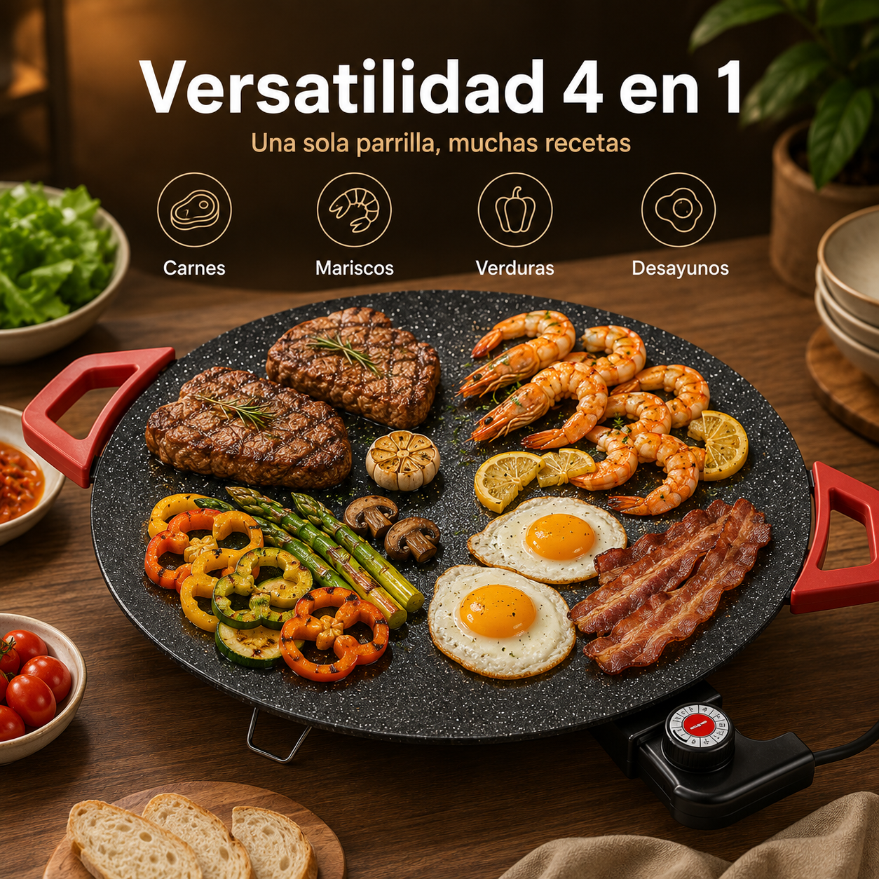 K-BBQ Grill™ - Cocina y parrilla en casa