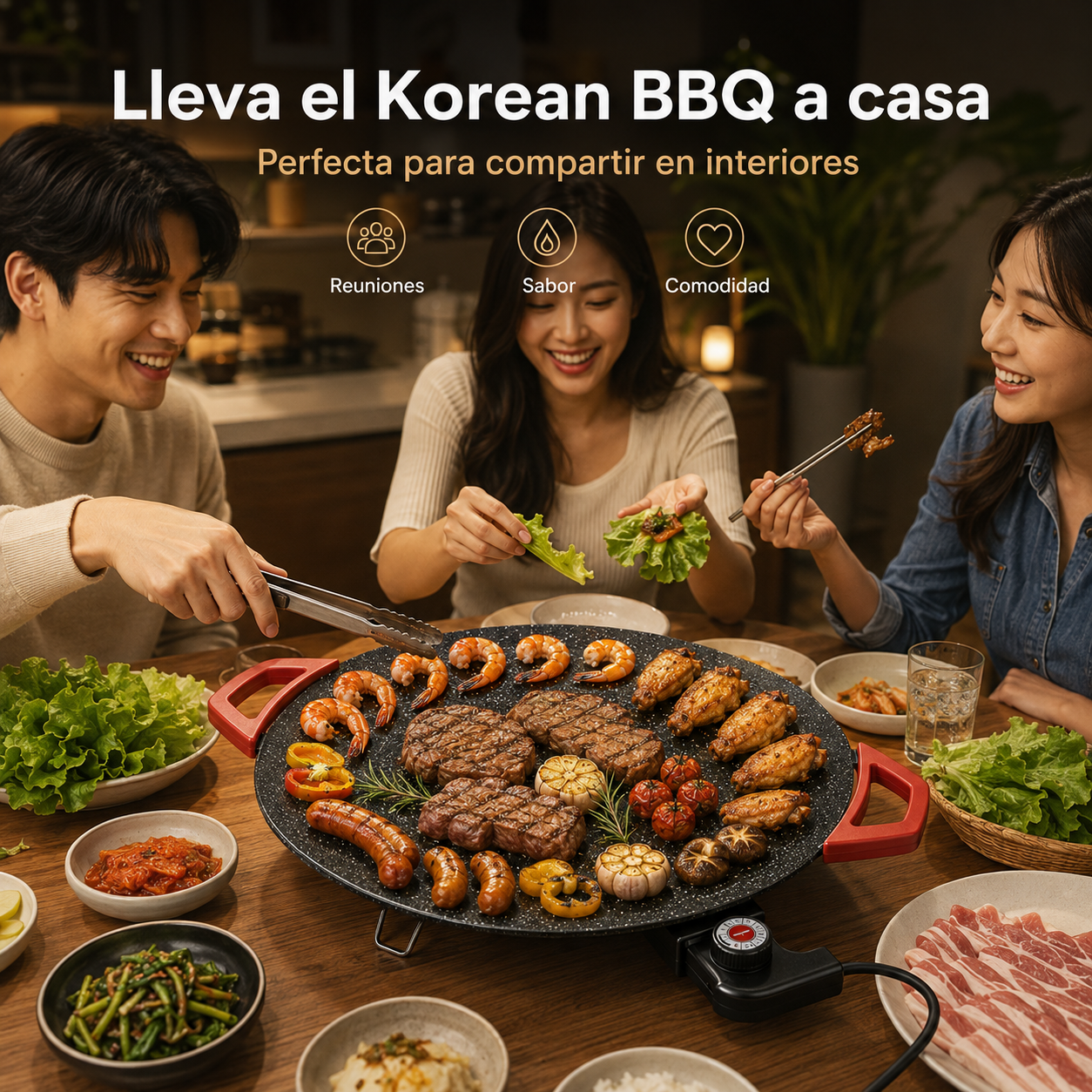 K-BBQ Grill™ - Cocina y parrilla en casa