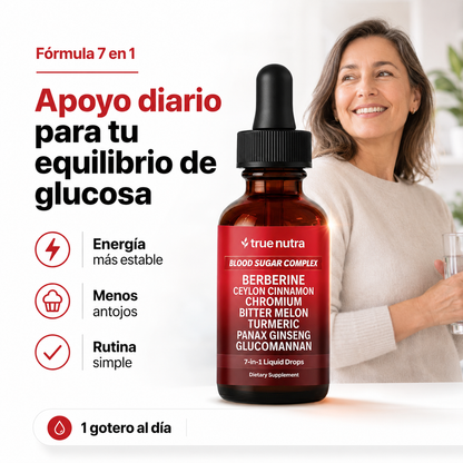 True Nutra BSC – Fórmula Natural para Glucosa y Energía