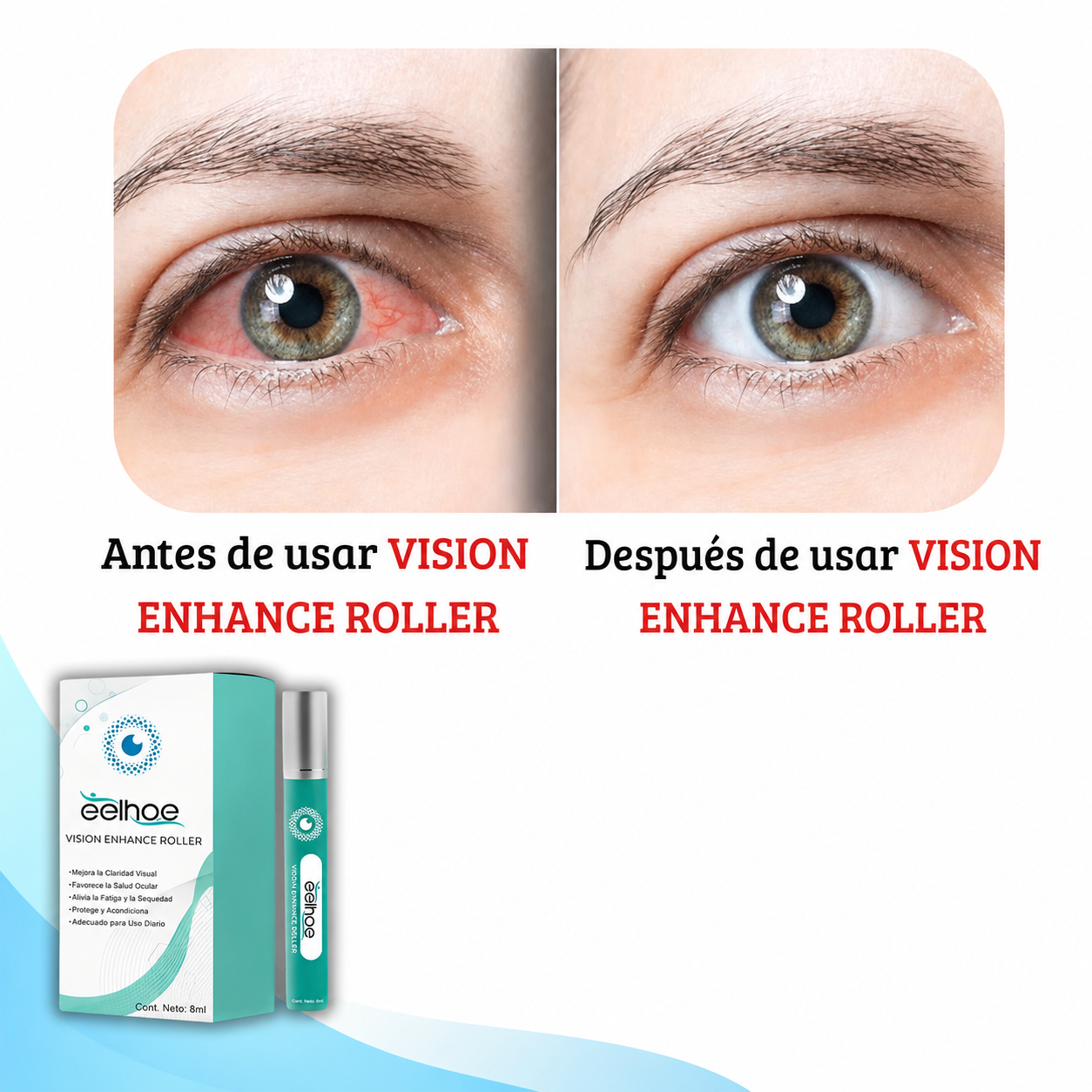 Vision Enhance Roller – Alivio para Ojos Cansados