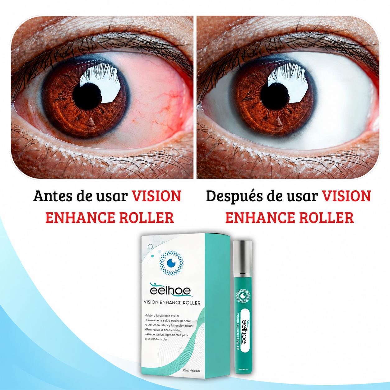 Vision Enhance Roller – Alivio para Ojos Cansados