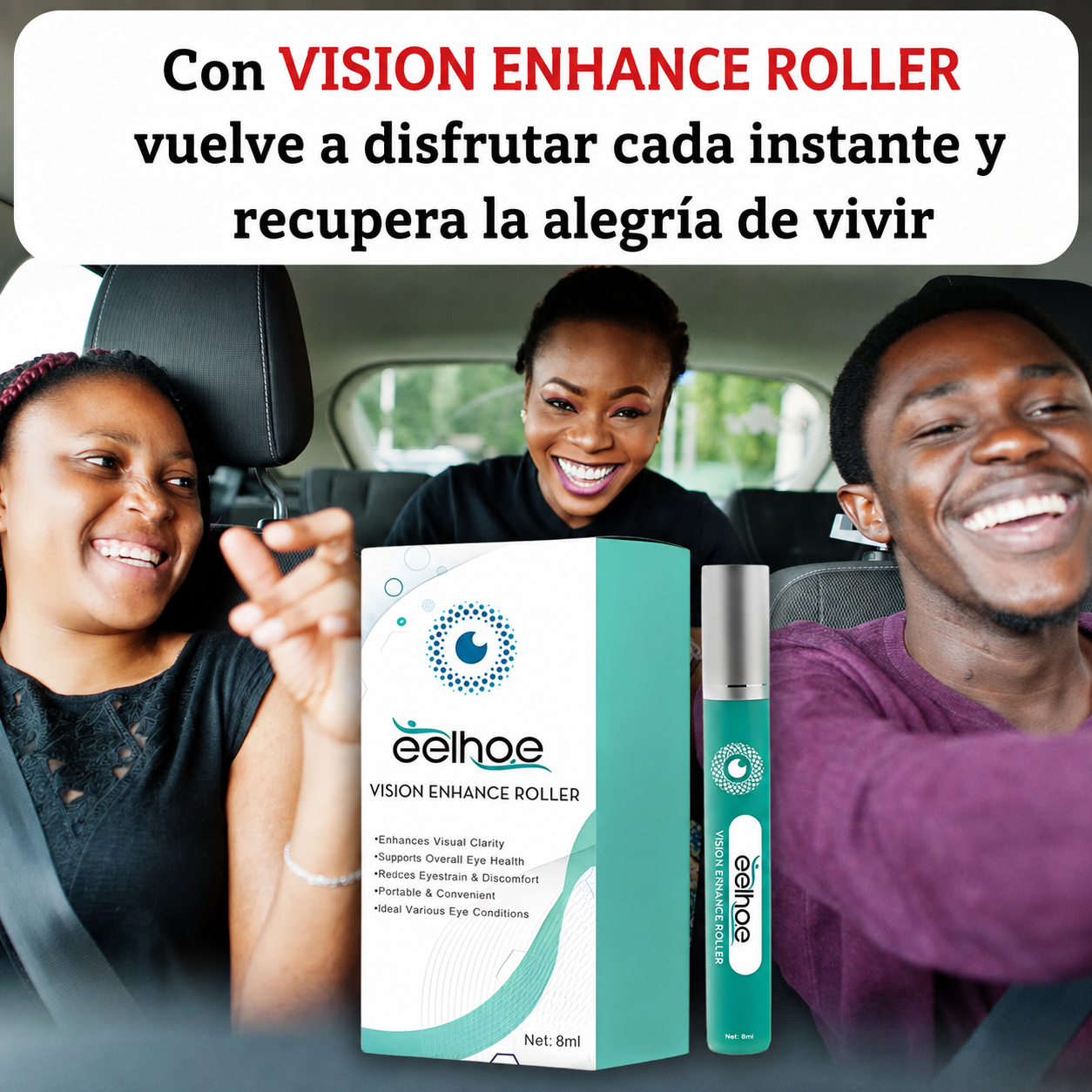 Vision Enhance Roller – Alivio para Ojos Cansados